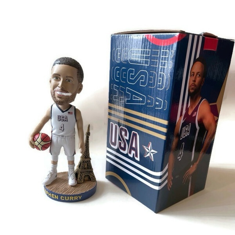 Stephen Curry Team USA Paris Olympics Bobblehead